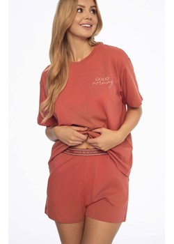 Bawełniana piżama damska Abstract 41314-38X, Kolor ceglasty, Rozmiar S, Henderson ze sklepu Intymna w kategorii Piżamy damskie - zdjęcie 172002363