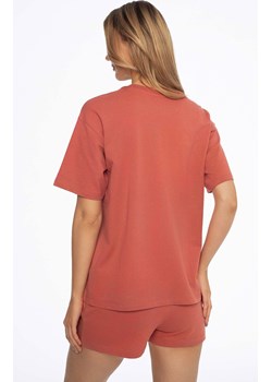 Bawełniana piżama damska Abstract 41314-38X, Kolor ceglasty, Rozmiar L, Henderson ze sklepu Intymna w kategorii Piżamy damskie - zdjęcie 172002364