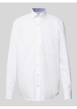 Koszula biznesowa o kroju comfort fit z kołnierzykiem typu kent ze sklepu Peek&Cloppenburg  w kategorii Koszule męskie - zdjęcie 172002450