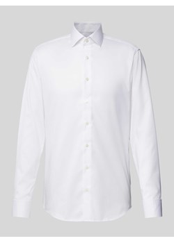 Koszula biznesowa o kroju slim fit z kołnierzykiem typu kent ze sklepu Peek&Cloppenburg  w kategorii Koszule męskie - zdjęcie 172002454