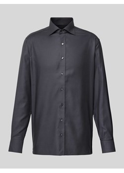 Koszula biznesowa o kroju Modern Fit z kołnierzykiem typu kent ze sklepu Peek&Cloppenburg  w kategorii Koszule męskie - zdjęcie 172002474