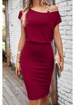 Sukienka DEVOLZA RED ze sklepu Ivet Shop w kategorii Sukienki - zdjęcie 172002651