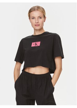 Calvin Klein Underwear T-Shirt 000QS6946E Czarny Relaxed Fit ze sklepu MODIVO w kategorii Bluzki damskie - zdjęcie 172003170