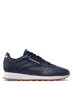 Reebok Sneakersy Classic Leather GY3600 Granatowy ze sklepu MODIVO w kategorii Buty sportowe męskie - zdjęcie 172003173