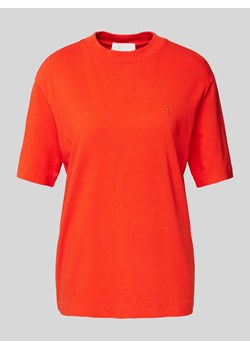 T-shirt z bawełny ekologicznej model ‘TARJAA’ ze sklepu Peek&Cloppenburg  w kategorii Bluzki damskie - zdjęcie 172005551