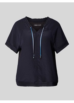 Bluzka w jednolitym kolorze ze sklepu Peek&Cloppenburg  w kategorii Bluzki damskie - zdjęcie 172005652