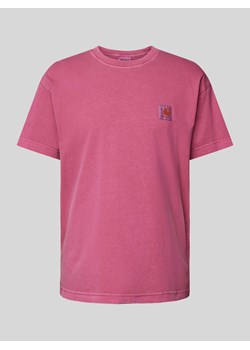 T-shirt z naszywką z logo model ‘Nelson’ ze sklepu Peek&Cloppenburg  w kategorii T-shirty męskie - zdjęcie 172005671