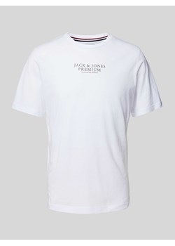 T-shirt z nadrukiem z logo ze sklepu Peek&Cloppenburg  w kategorii T-shirty męskie - zdjęcie 172005730