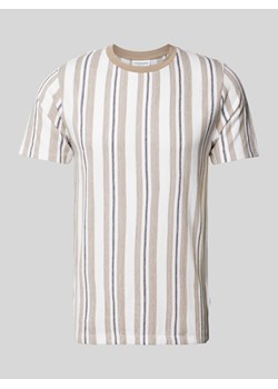T-shirt o kroju relaxed fit ze wzorem w paski model ‘Towel striped’ ze sklepu Peek&Cloppenburg  w kategorii T-shirty męskie - zdjęcie 172005782