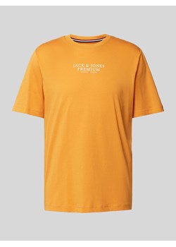 T-shirt z nadrukiem z logo ze sklepu Peek&Cloppenburg  w kategorii T-shirty męskie - zdjęcie 172005881