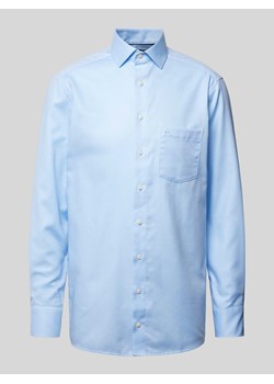 Koszula biznesowa o kroju modern fit z kołnierzykiem typu kent model ‘Bergamo’ ze sklepu Peek&Cloppenburg  w kategorii Koszule męskie - zdjęcie 172005991