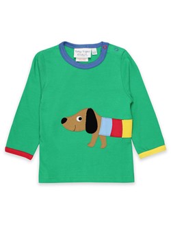 Toby Tiger Koszulka &quot;Multi Sausage Dog&quot; w kolorze zielonym ze sklepu Limango Polska w kategorii T-shirty chłopięce - zdjęcie 172006373