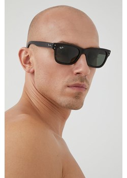 Ray-Ban okulary MR BURBANK męskie kolor czarny 0RB2283 ze sklepu PRM w kategorii Okulary przeciwsłoneczne męskie - zdjęcie 172009261
