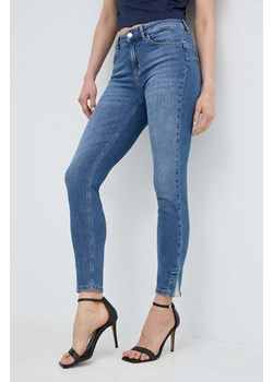 Liu Jo jeansy damskie kolor niebieski ze sklepu ANSWEAR.com w kategorii Jeansy damskie - zdjęcie 172010062