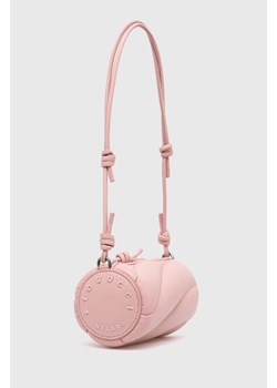 Fiorucci torebka skórzana Baby Pink Leather Mini Mella Bag kolor różowy U01FPABA002LE04PN02 ze sklepu PRM w kategorii Listonoszki - zdjęcie 172010181