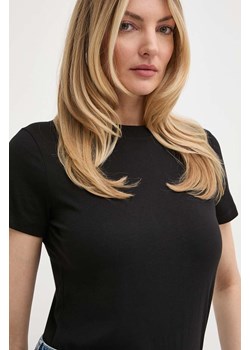 Silvian Heach t-shirt bawełniany damski kolor czarny ze sklepu ANSWEAR.com w kategorii Bluzki damskie - zdjęcie 172010684
