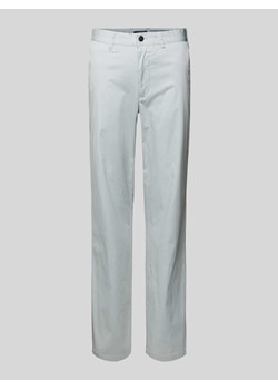 Spodnie z delikatną fakturą i wpuszczanymi kieszeniami ze sklepu Peek&Cloppenburg  w kategorii Spodnie męskie - zdjęcie 172010752