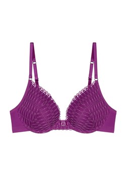 Triumph biustonosz push-up fioletowy Aura Spotlight T WHU 10216452, Kolor fioletowy, Rozmiar 75A, Triumph ze sklepu Intymna w kategorii Biustonosze - zdjęcie 172010854