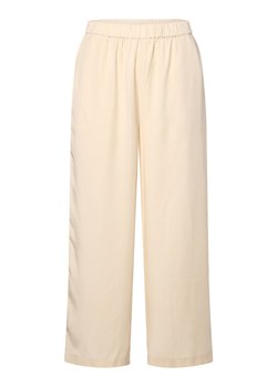 EDITED Spodnie - Nona Kobiety Lyocell beżowy jednolity ze sklepu vangraaf w kategorii Spodnie damskie - zdjęcie 172011254