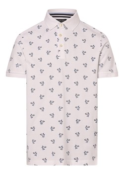 Andrew James Męska koszulka polo Mężczyźni Bawełna biały nadruk ze sklepu vangraaf w kategorii T-shirty męskie - zdjęcie 172011270