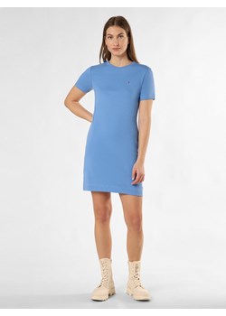 Tommy Hilfiger Sukienka damska Kobiety Bawełna niebieski jednolity ze sklepu vangraaf w kategorii Sukienki - zdjęcie 172011293