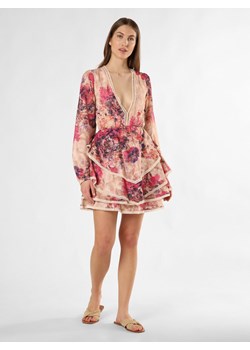 ADLYSH Sukienka damska Kobiety wyrazisty róż wzorzysty ze sklepu vangraaf w kategorii Sukienki - zdjęcie 172011313