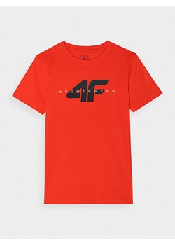 4F Koszulka w kolorze czerwonym ze sklepu Limango Polska w kategorii T-shirty chłopięce - zdjęcie 172019453