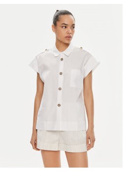 TWINSET Koszula 241TT2194 Biały Loose Fit ze sklepu MODIVO w kategorii Koszule damskie - zdjęcie 172020204