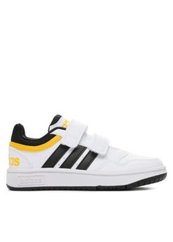 adidas Sneakersy Hoops Lifestyle IF5316 Biały ze sklepu MODIVO w kategorii Buty sportowe dziecięce - zdjęcie 172020354