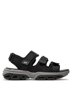 Sandały Skechers Atlan-Bodie 210444/BLK Black ze sklepu eobuwie.pl w kategorii Sandały męskie - zdjęcie 172020743