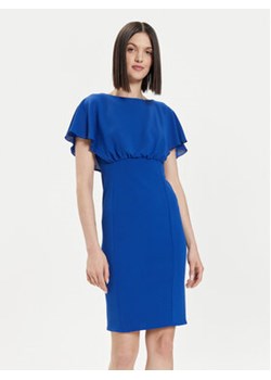 Rinascimento Sukienka koktajlowa CFC0118271003 Niebieski Regular Fit ze sklepu MODIVO w kategorii Sukienki - zdjęcie 172020873