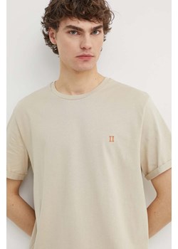 Les Deux t-shirt bawełniany kolor beżowy gładki LDM101155 ze sklepu ANSWEAR.com w kategorii T-shirty męskie - zdjęcie 172021212
