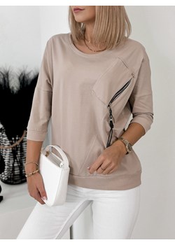 bluzka wolas bezowa ze sklepu UBRA w kategorii Bluzki damskie - zdjęcie 172022200