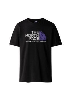 Koszulka męska The North Face S/S RUST 2 czarna NF0A87NWJK3 ze sklepu a4a.pl w kategorii T-shirty męskie - zdjęcie 172023551