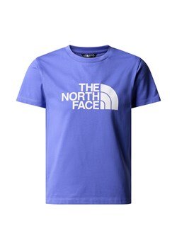 Koszulka chłopięca The North Face S/S EASY niebieska NF0A87T6PFO ze sklepu a4a.pl w kategorii T-shirty męskie - zdjęcie 172023570