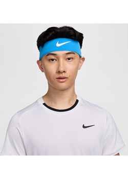 Opaska tenisowa na głowę NikeCourt - Niebieski ze sklepu Nike poland w kategorii Dodatki męskie - zdjęcie 172023820