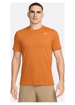 Męski T-shirt do fitnessu Nike Dri-FIT - Pomarańczowy ze sklepu Nike poland w kategorii T-shirty męskie - zdjęcie 172023830
