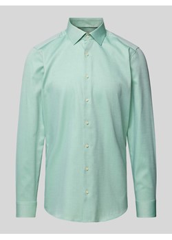 Koszula biznesowa o kroju body fit z kołnierzykiem kent model ‘Taviano’ ze sklepu Peek&Cloppenburg  w kategorii Koszule męskie - zdjęcie 172024030