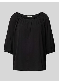 T-shirt w jednolitym kolorze z rękawem o dł. 3/4 ze sklepu Peek&Cloppenburg  w kategorii Bluzki damskie - zdjęcie 172024084