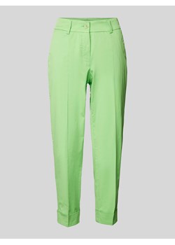 Chinosy o skróconym kroju slim fit model ‘DORA’ ze sklepu Peek&Cloppenburg  w kategorii Spodnie damskie - zdjęcie 172024153