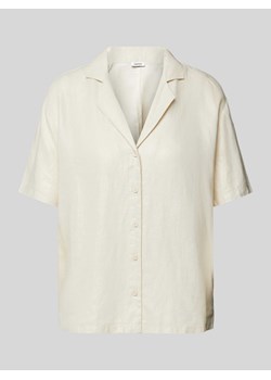 Bluzka koszulowa z kołnierzem z połami ze sklepu Peek&Cloppenburg  w kategorii Koszule damskie - zdjęcie 172024273
