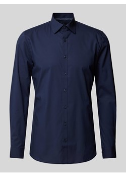 Koszula biznesowa o kroju super slim fit z kołnierzykiem under typu button down ze sklepu Peek&Cloppenburg  w kategorii Koszule męskie - zdjęcie 172024484