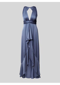 Sukienka wieczorowa z wiązanym detalem ze sklepu Peek&Cloppenburg  w kategorii Sukienki - zdjęcie 172024501