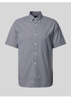 Koszula casualowa o kroju regular fit ze wzorem w kratę model ‘FLEX GINGHAM’ ze sklepu Peek&Cloppenburg  w kategorii Koszule męskie - zdjęcie 172024543
