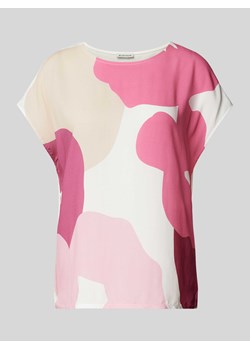 T-shirt we wzory na całej powierzchni ze sklepu Peek&Cloppenburg  w kategorii Bluzki damskie - zdjęcie 172024573