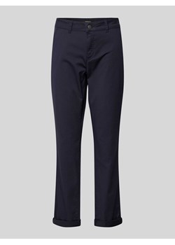 Spodnie materiałowe o kroju regular fit z wpuszczanymi kieszeniami ze sklepu Peek&Cloppenburg  w kategorii Spodnie damskie - zdjęcie 172024581