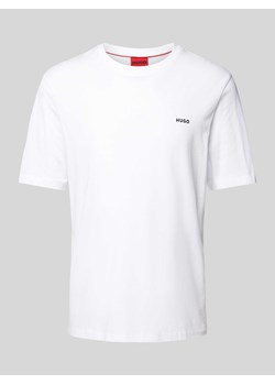 T-shirt z nadrukiem z logo model ‘Dero’ ze sklepu Peek&Cloppenburg  w kategorii T-shirty męskie - zdjęcie 172024583