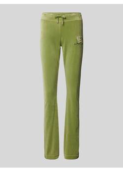 Spodnie dresowe z wyhaftowanym logo ze sklepu Peek&Cloppenburg  w kategorii Spodnie damskie - zdjęcie 172024672