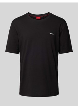 T-shirt z nadrukiem z logo model ‘Dero’ ze sklepu Peek&Cloppenburg  w kategorii T-shirty męskie - zdjęcie 172024714