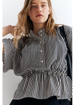 H & M - Krepowana bluzka - Beżowy ze sklepu H&M w kategorii Bluzki damskie - zdjęcie 172025210